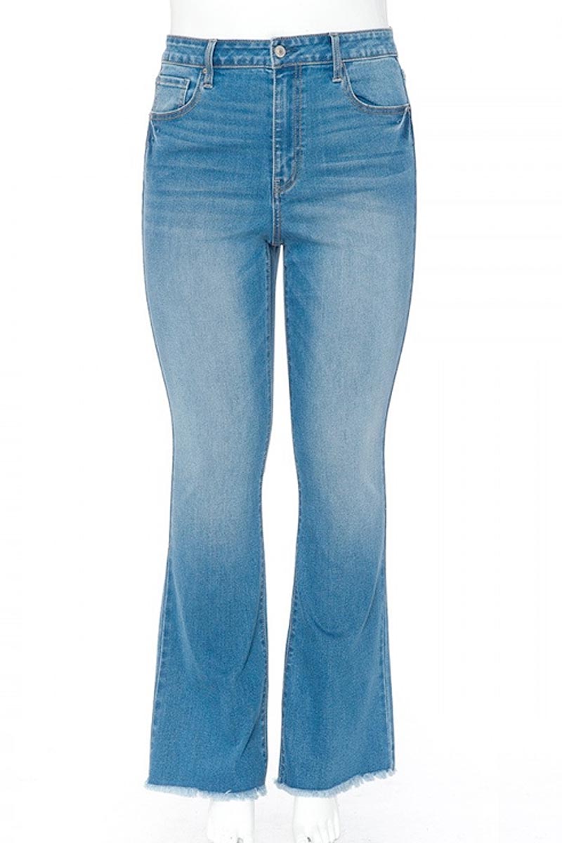 Flare Style Wax Jeans