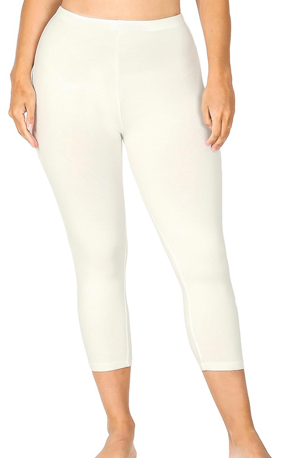 Zenana Capri leggings Curvy Stout