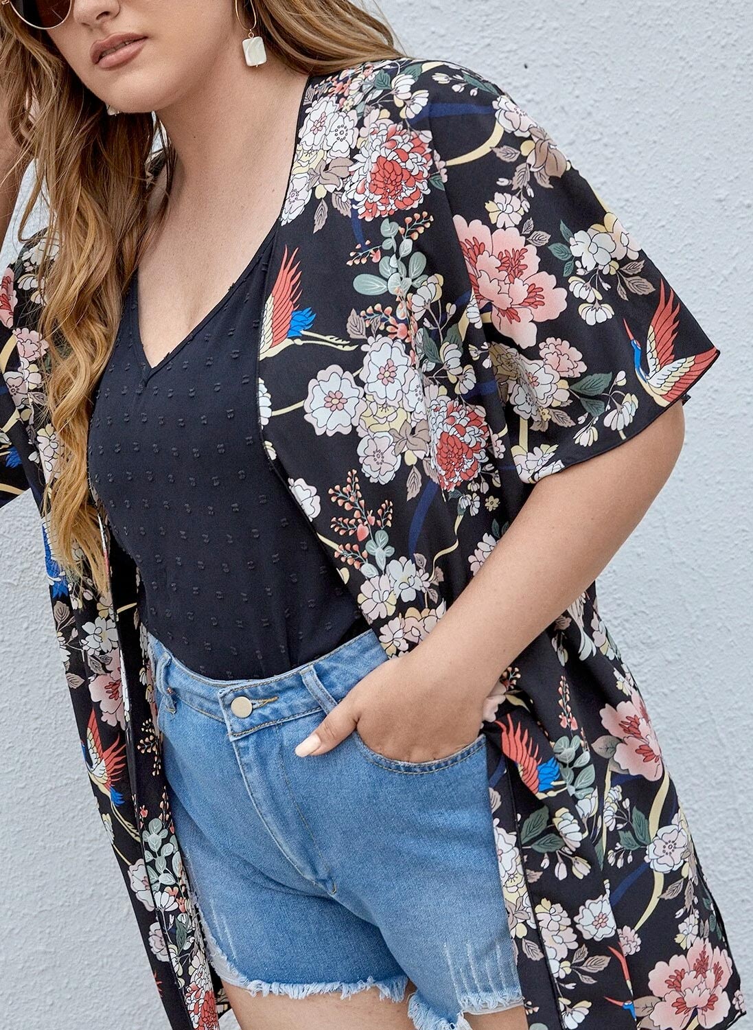 Oriental Bird Kimono