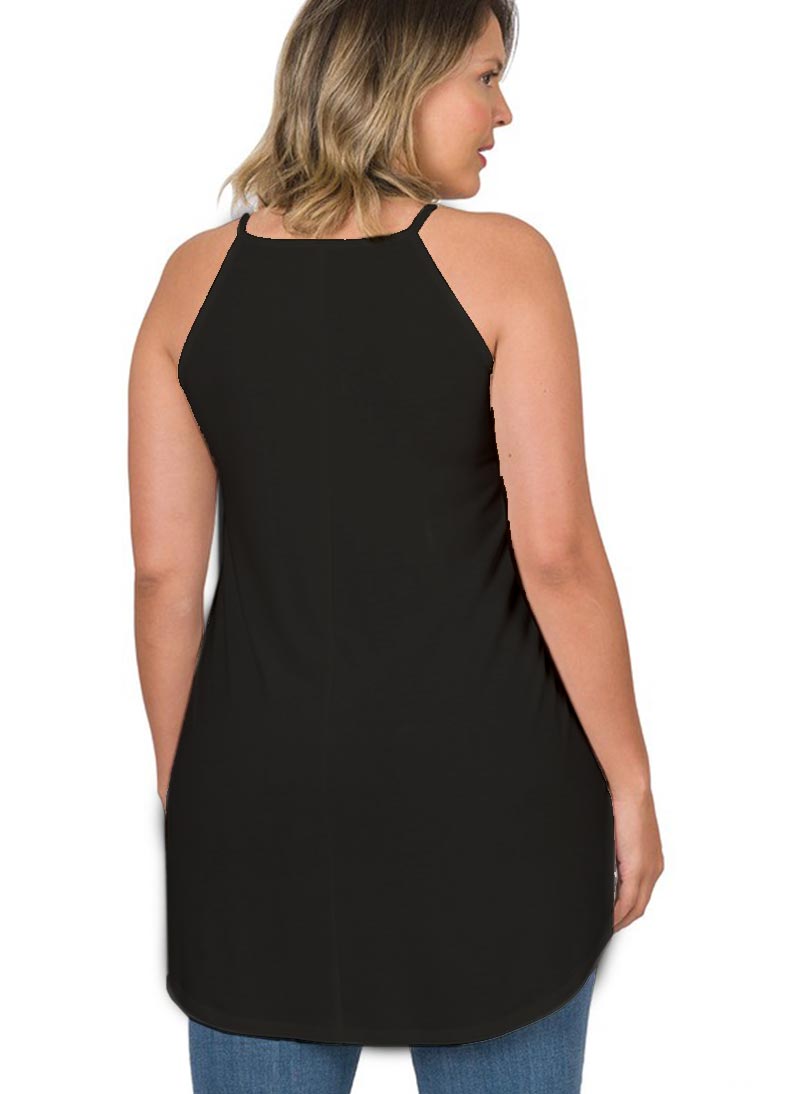 Relax Fit Blúndu Toppur