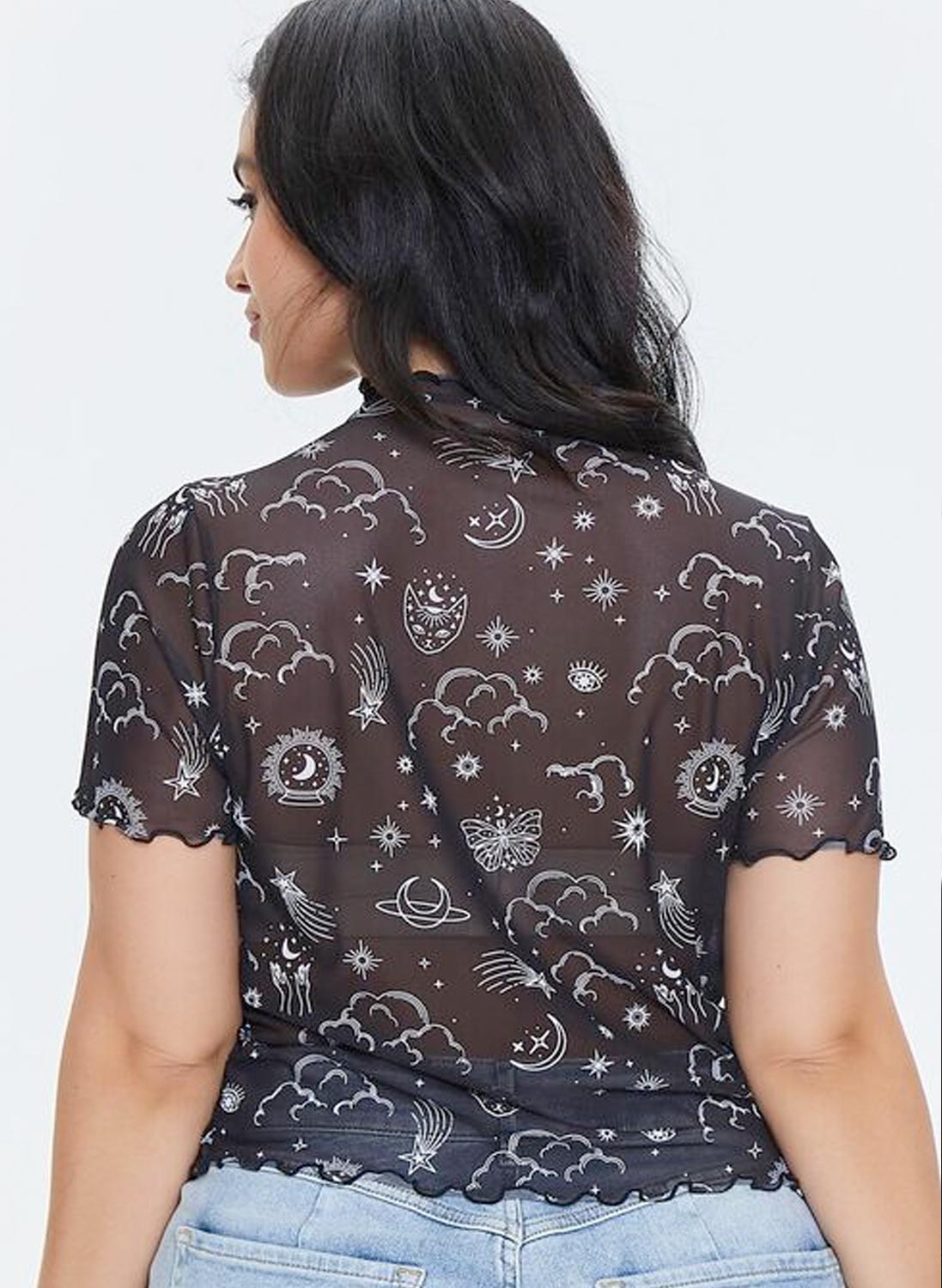 Black Star Mesh toppur