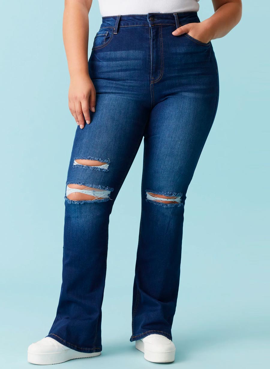 Distroy Flare Jeans